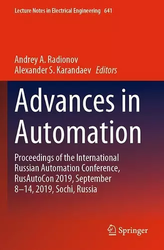 Advances in Automation cover