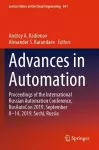 Advances in Automation cover