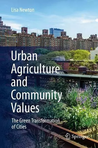 Urban Agriculture and Community Values cover