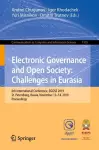 Electronic Governance and Open Society: Challenges in Eurasia cover