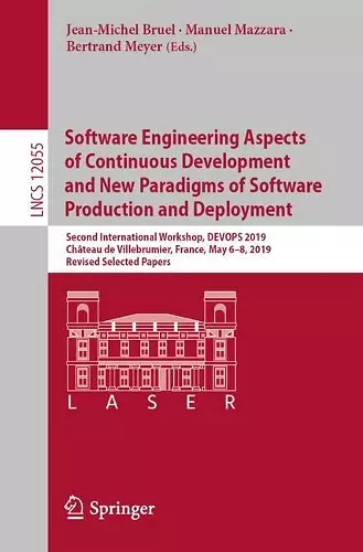 Software Engineering Aspects of Continuous Development and New Paradigms of Software Production and Deployment cover