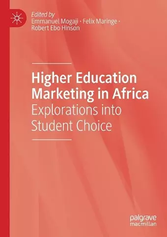 Higher Education Marketing in Africa cover