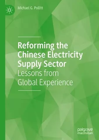 Reforming the Chinese Electricity Supply Sector cover