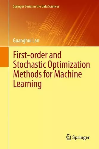 First-order and Stochastic Optimization Methods for Machine Learning cover