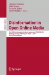 Disinformation in Open Online Media cover