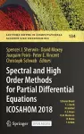 Spectral and High Order Methods for Partial Differential Equations ICOSAHOM 2018 cover