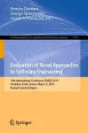 Evaluation of Novel Approaches to Software Engineering cover