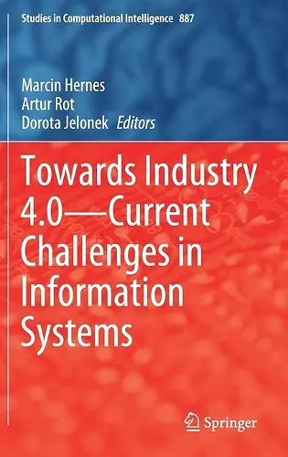 Towards Industry 4.0 — Current Challenges in Information Systems cover