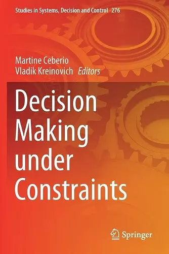 Decision Making under Constraints cover