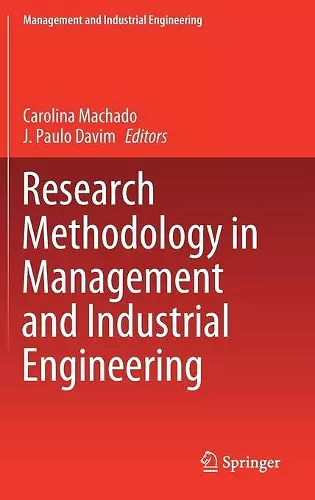 Research Methodology in Management and Industrial Engineering cover