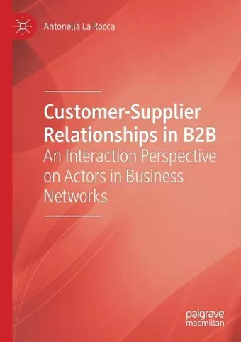 Customer-Supplier Relationships in B2B cover