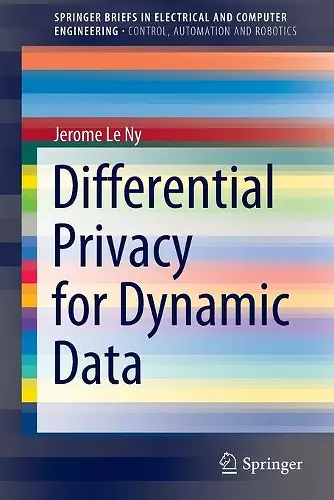 Differential Privacy for Dynamic Data cover