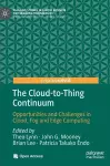 The Cloud-to-Thing Continuum cover