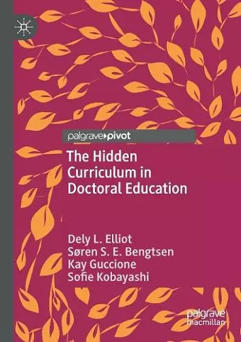 The Hidden Curriculum in Doctoral Education cover