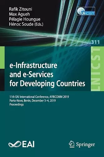 e-Infrastructure and e-Services for Developing Countries cover