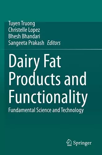 Dairy Fat Products and Functionality cover