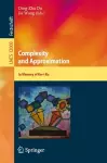Complexity and Approximation cover