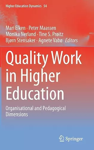 Quality Work in Higher Education cover