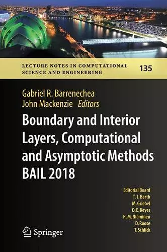 Boundary and Interior Layers, Computational and Asymptotic Methods BAIL 2018 cover