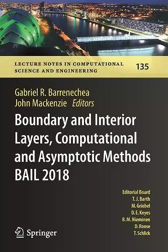 Boundary and Interior Layers, Computational and Asymptotic Methods BAIL 2018 cover