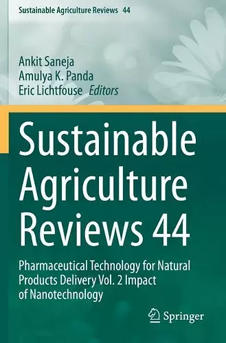 Sustainable Agriculture Reviews 44 cover