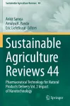 Sustainable  Agriculture Reviews 44 cover