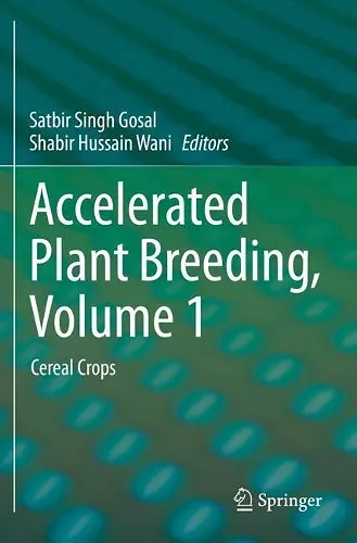 Accelerated Plant Breeding, Volume 1 cover