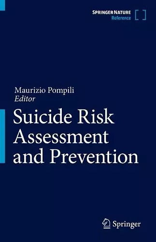 Suicide Risk Assessment and Prevention cover