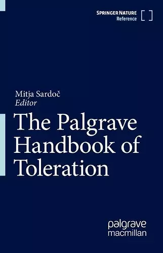 The Palgrave Handbook of Toleration cover