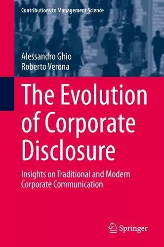 The Evolution of Corporate Disclosure cover