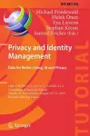 Privacy and Identity Management. Data for Better Living: AI and Privacy cover