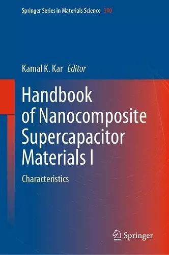 Handbook of Nanocomposite Supercapacitor Materials I cover