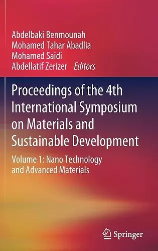 Proceedings of the 4th International Symposium on Materials and Sustainable Development cover