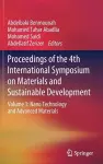 Proceedings of the 4th International Symposium on Materials and Sustainable Development cover