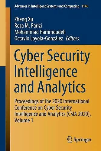 Cyber Security Intelligence and Analytics cover