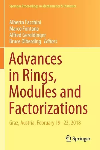 Advances in Rings, Modules and Factorizations cover