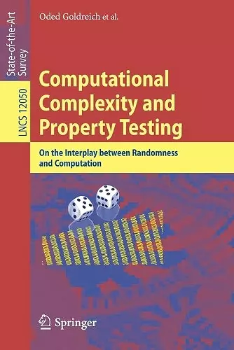 Computational Complexity and Property Testing cover