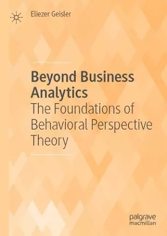 Beyond Business Analytics cover