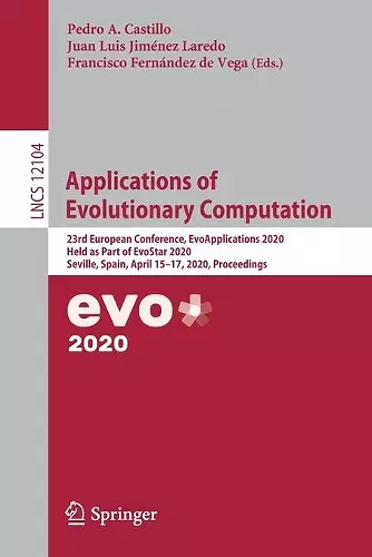 Applications of Evolutionary Computation cover