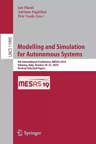 Modelling and Simulation for Autonomous Systems cover