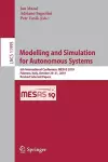 Modelling and Simulation for Autonomous Systems cover