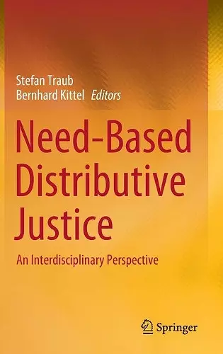 Need-Based Distributive Justice cover