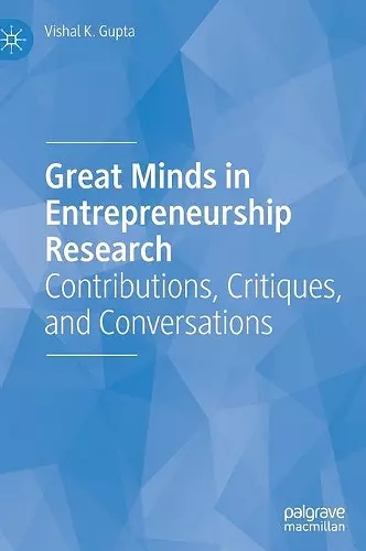 Great Minds in Entrepreneurship Research cover