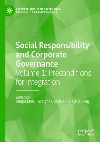 Social Responsibility and Corporate Governance cover