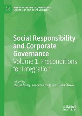 Social Responsibility and Corporate Governance cover