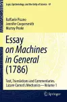 Essay on Machines in General (1786) cover