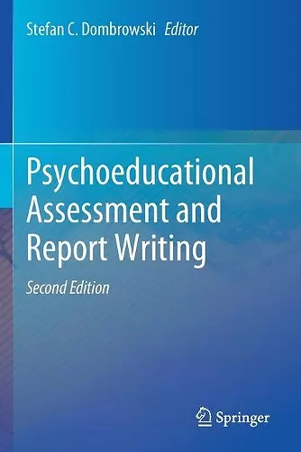 Psychoeducational Assessment and Report Writing cover