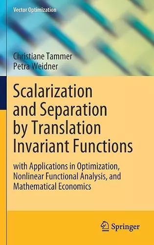 Scalarization and Separation by Translation Invariant Functions cover