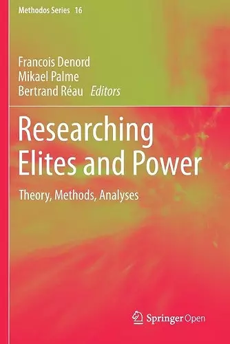 Researching Elites and Power cover