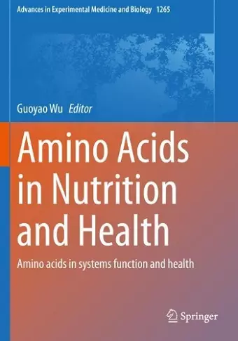 Amino Acids in Nutrition and Health cover